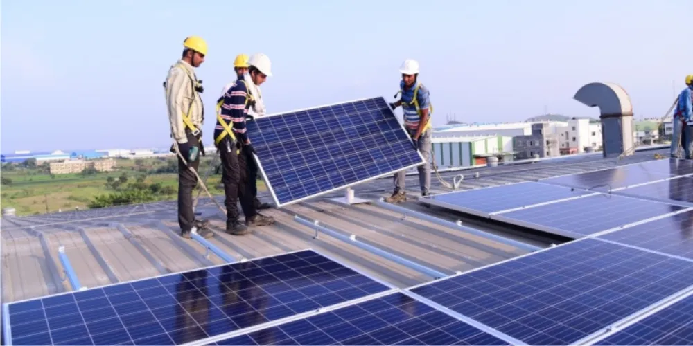 Solar Power Installation